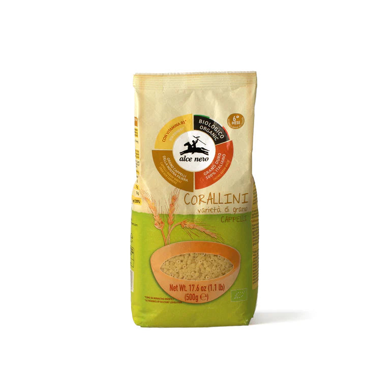 Corallini di grano duro Cappelli biologici 500g