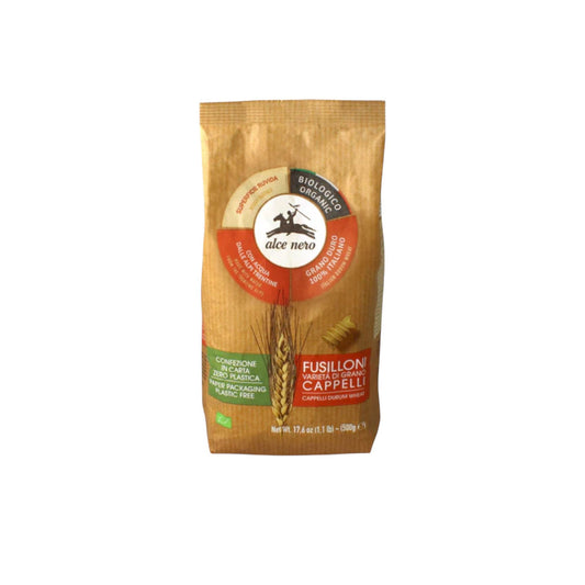 Alce Nero Fusilloni grano Cappelli biologico 500 g